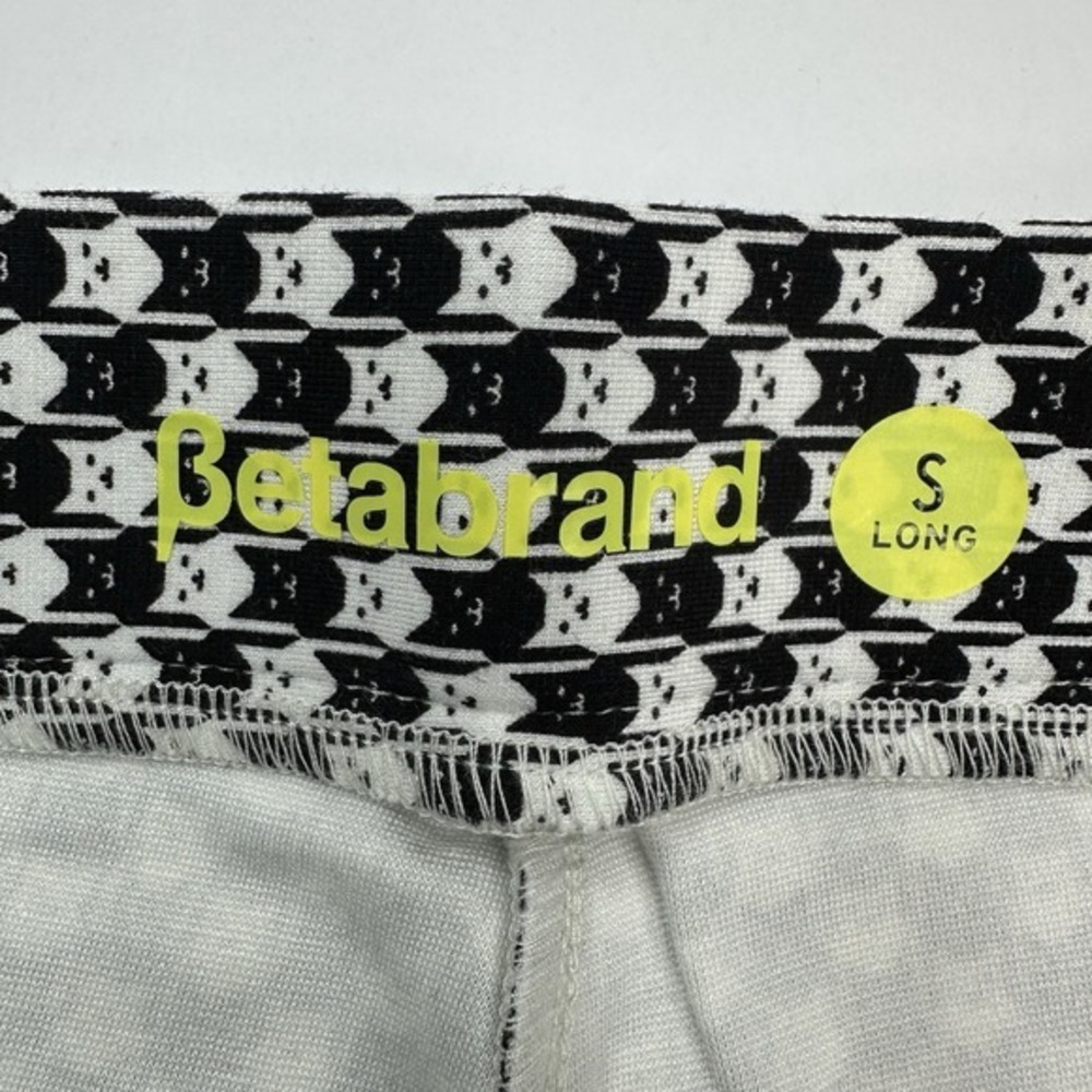 Betabrand Womens Small Long Cat Print Skinny Leg Pencil Dress Pant Yoga Pant NEW - Picture 8 of 15